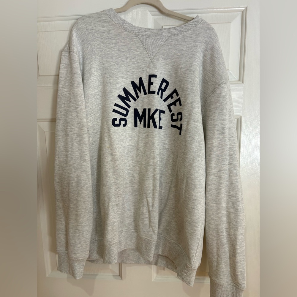 Summerfest MKE Heather Gray Sweatshirt